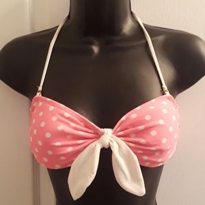 💕CUTE VINTAGE💕Ardene Vintage Polka Dot Bikini Top